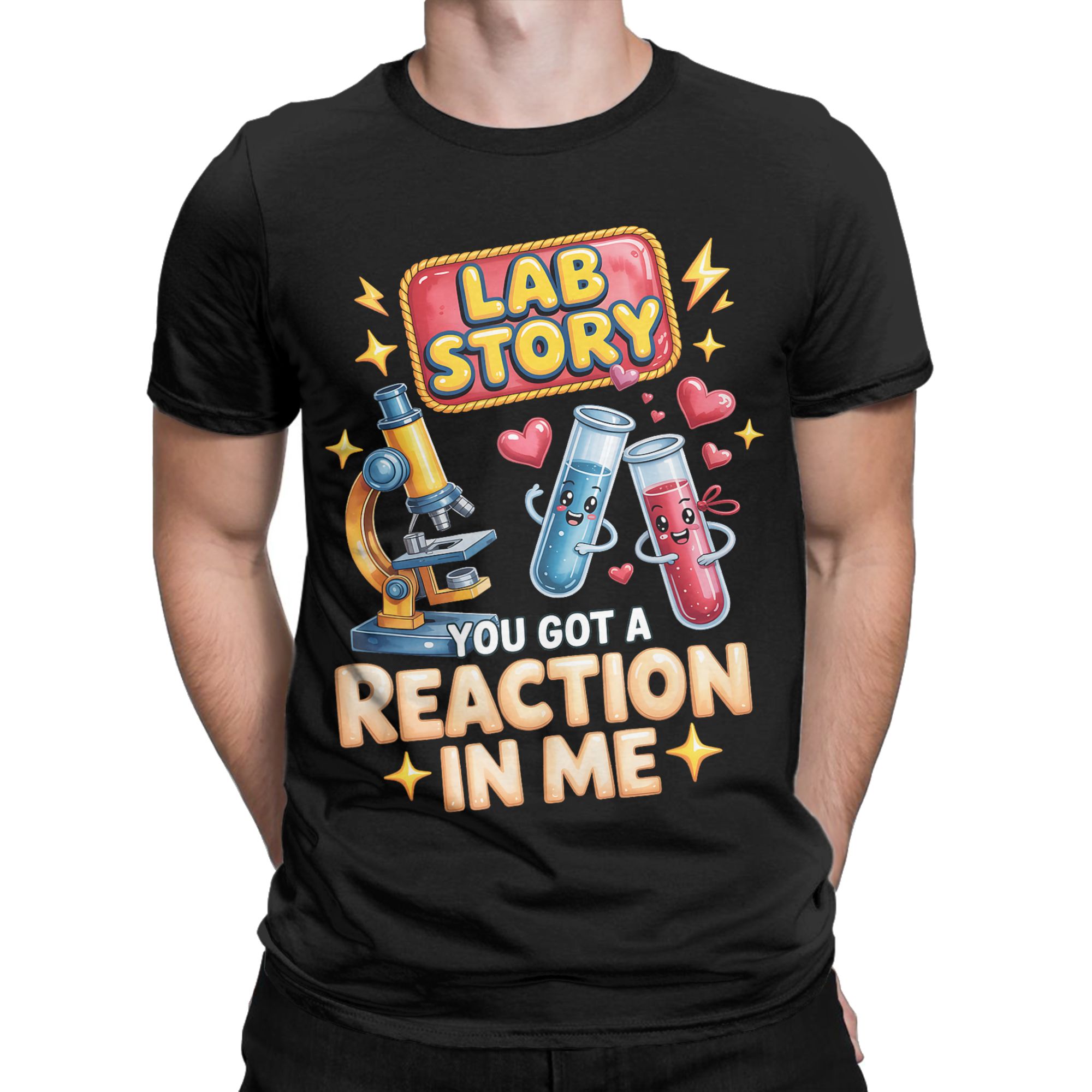 Medical Lab Week - Футболка Lab Story 2026 с графическим