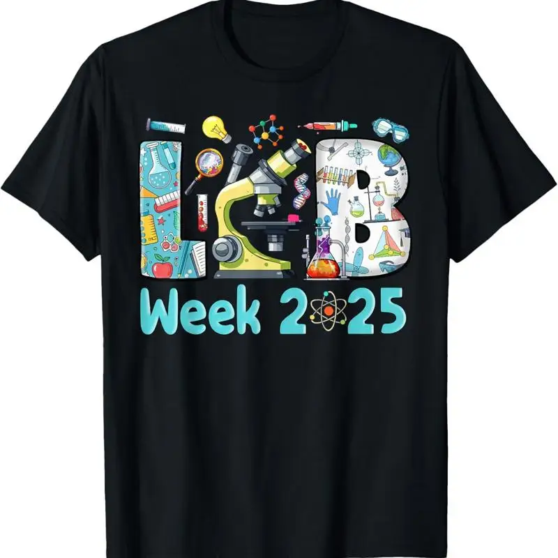 Medical Lab Week 2025 - Футболка команды медицинской научной лаборатории к